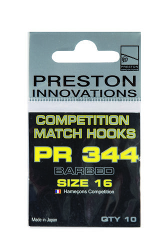 Preston Innovations PR344 BARBED Spade HOOKS